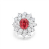 RichandRare-收藏家系列-紅色尖晶石配鑽石戒指